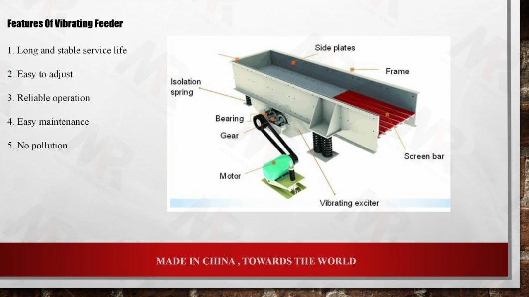 Vibrating Grizzly Feeder for Quarry Plant