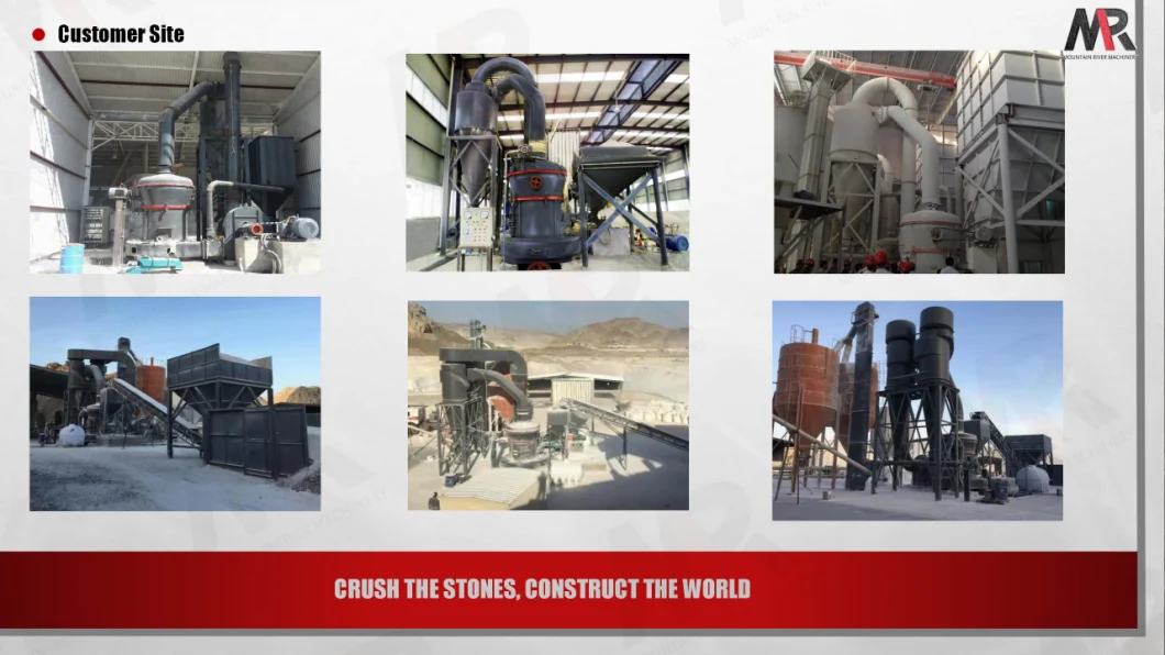 Grinding Machine Grinding Mill 4 Rollers Stone Grinding Machine Raymond Mill to Produce Gypsum Powder