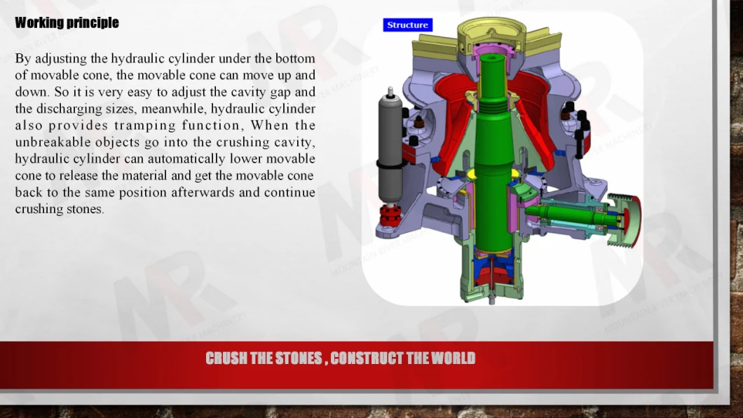 Stone Crusher Rock Hst Single Cylinder Hydraulic Cone Crusher