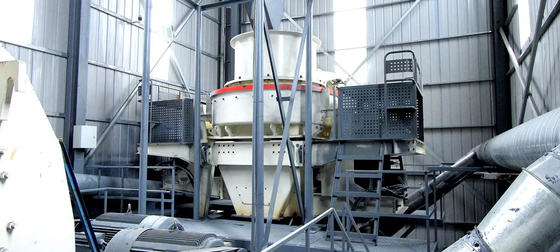 कोबल क्रश्ड स्टोन सैंड मेकिंग मशीन बरमैक टाइप VSI5X1145 AC मोटर