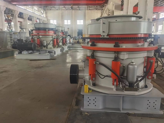 डोलोमाइट के लिए मल्टी सिलेंडर हाइड्रोलिक क्रशिंग मशीन HP200 HP400 कोन क्रशर