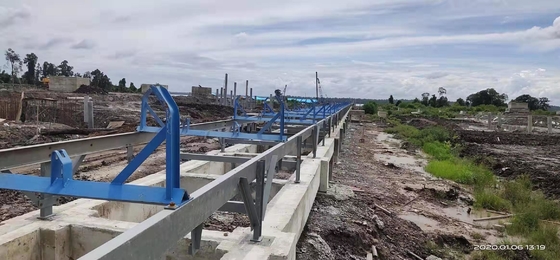 परिवहन प्रणाली के लिए रबर फिक्स्ड ट्रांसफर बेल्ट कन्वेयर हीट रेसिस्टेंट यूनिवर्सल