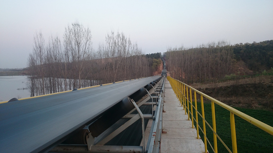 स्वचालित बेल्ट कन्वेयर 415V,440V 400mm खदान और खनिज परिवहन कोयला ट्रिपर कन्वेयर