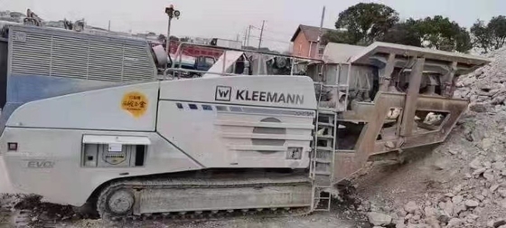 पोर्टेबल रॉक प्रयुक्त मोबाइल कोल्हू MR110 Z EVO2 ट्रैक 2018 में बनाया गया