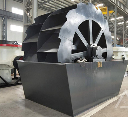 व्हील वाइब्रेटिंग स्क्रीन मशीन 7.5kw 180 TPH गोल्ड स्पाइरल सैंड वाशिंग मशीन