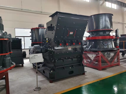 जिप्सम मिल स्टोन हैमर क्रशर मशीन 75Kw क्वार्ट्ज स्टोन मोटे पाउडर