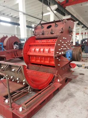जिप्सम मिल स्टोन हैमर क्रशर मशीन 75Kw क्वार्ट्ज स्टोन मोटे पाउडर